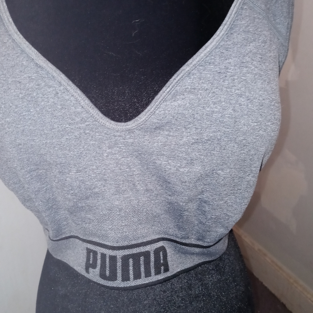 Puma Gray Sports Bra